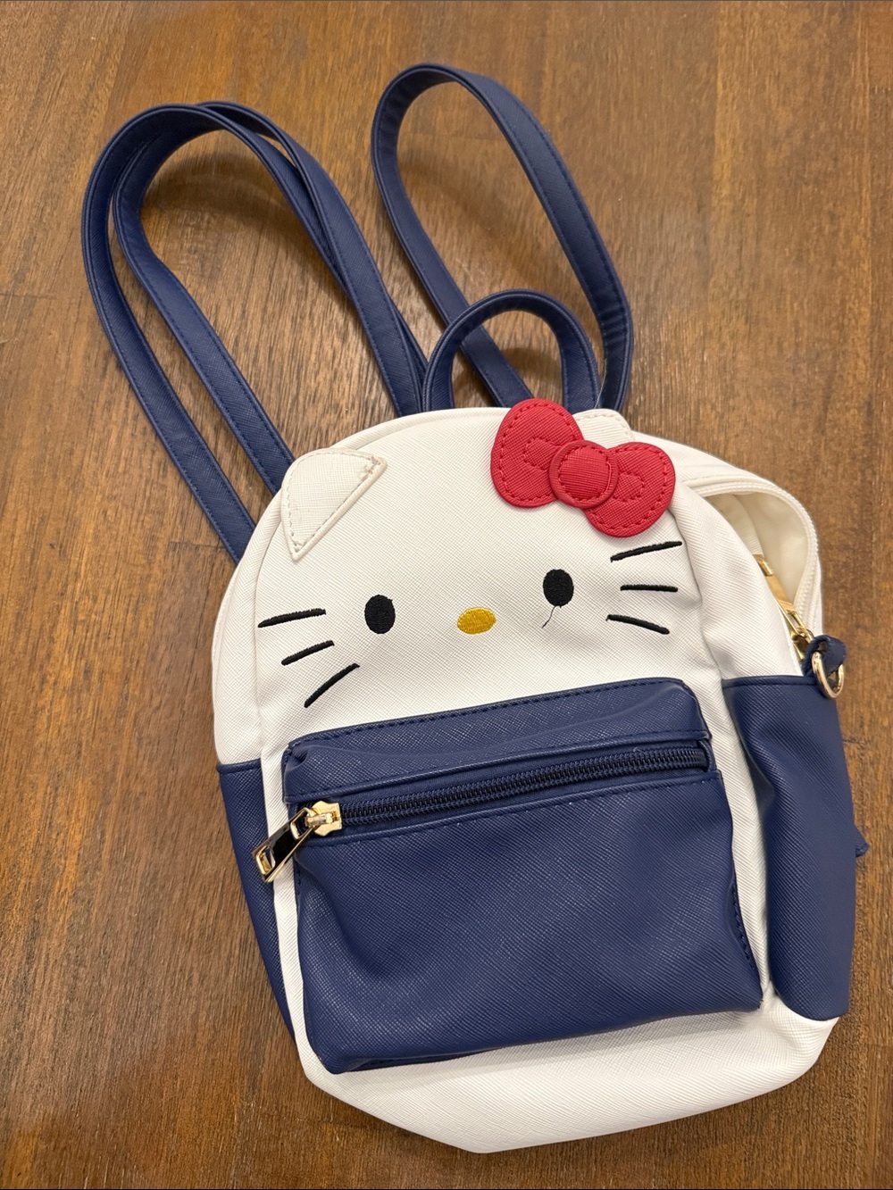 Hello Kitty Navy, White & Red Mini Backpack for Kids